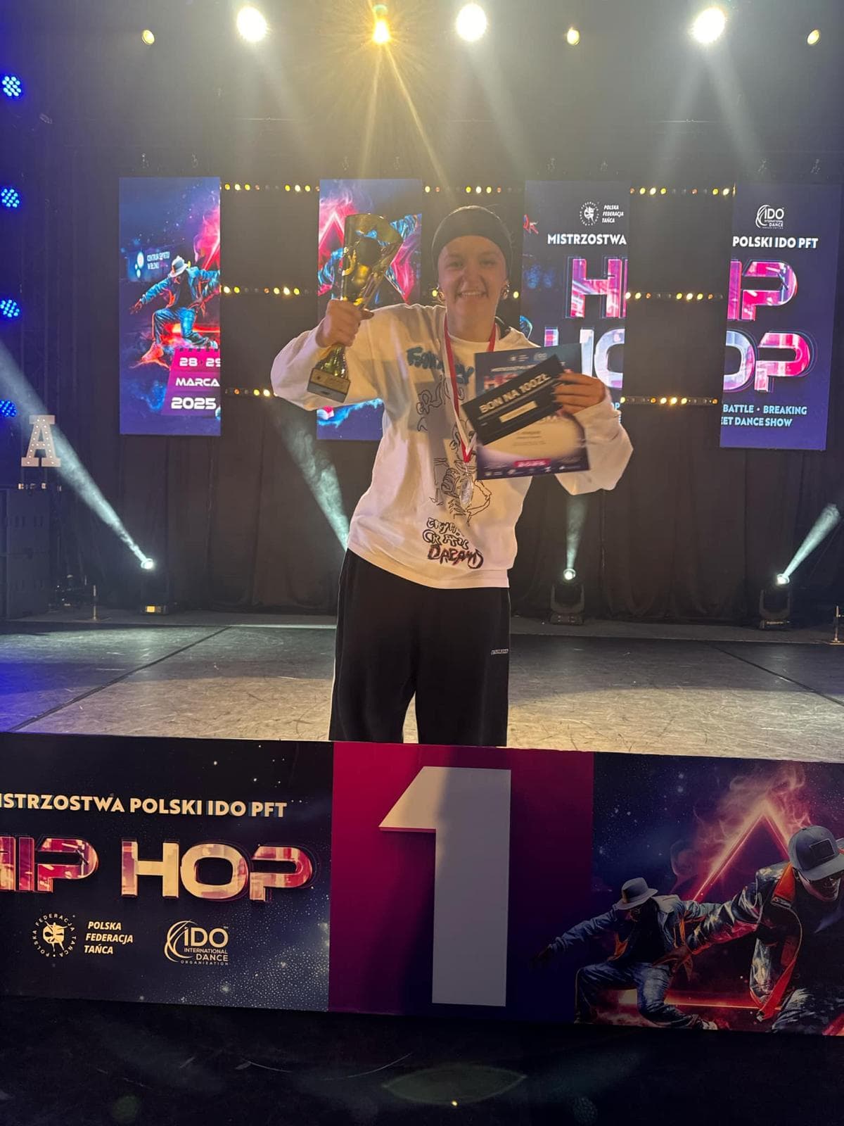 Wiktoria Odrobina — IDO Polish Championship · 1st Place · Polish Champion · Hip Hop Solo Junior 2