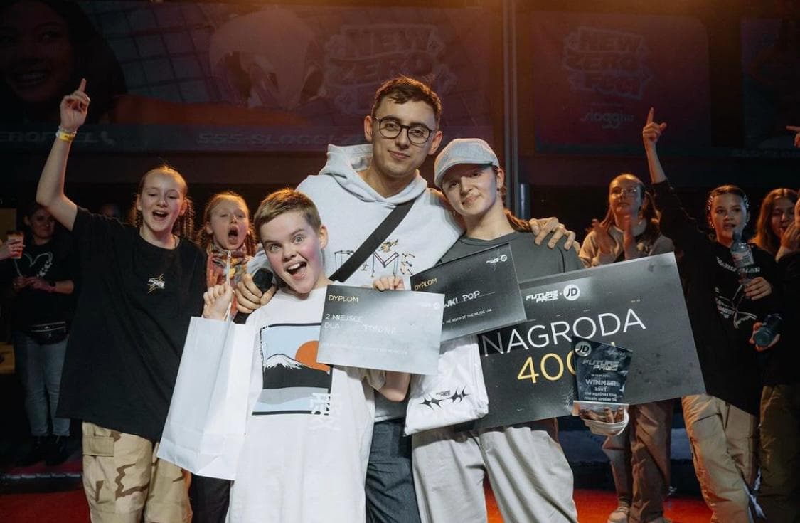 Wiktoria Odrobina — Future Pace Battle · 1. Miejsce · Me Against The Music do 14 lat